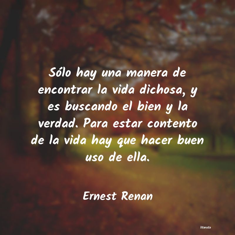 frases de Ernest Renan