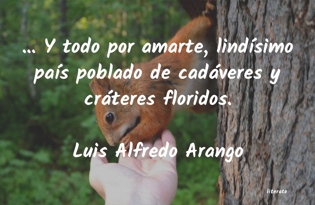 Frases de Luis Alfredo Arango