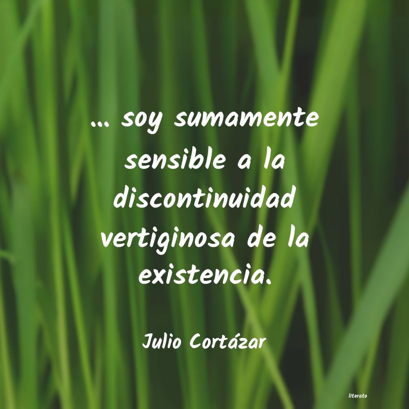 frases de Julio Cortázar