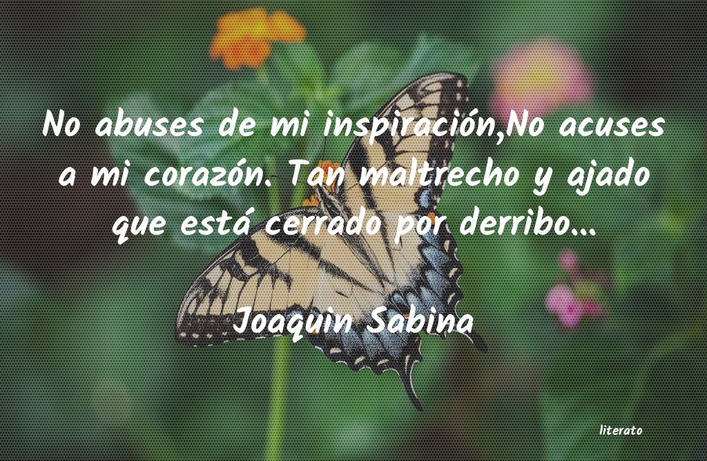 frases de Joaquin Sabina