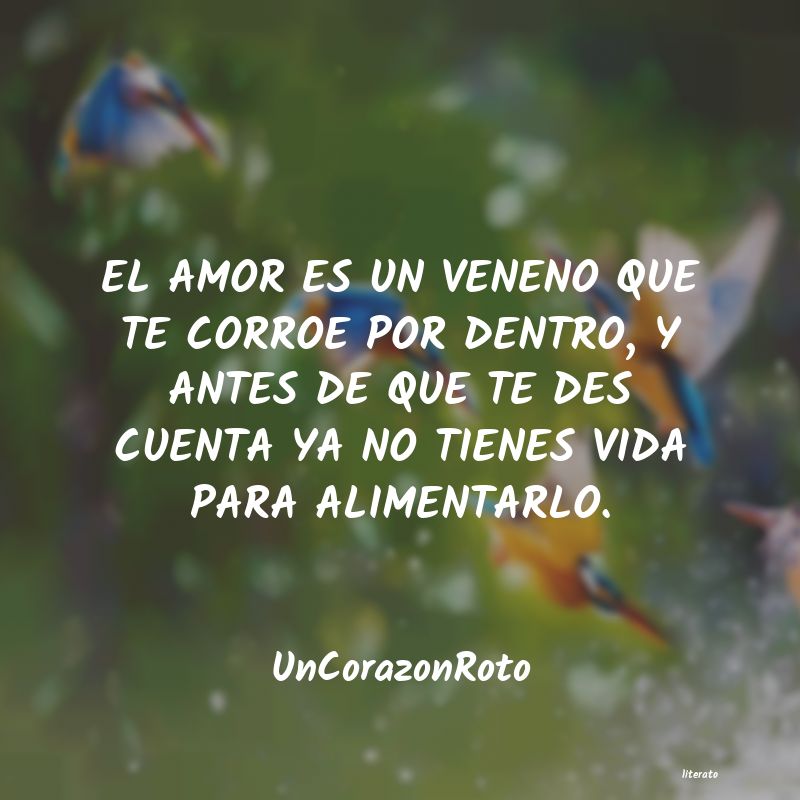 Frases de UnCorazonRoto