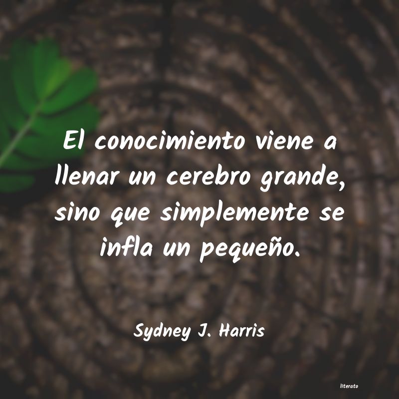 Frases de Sydney J. Harris