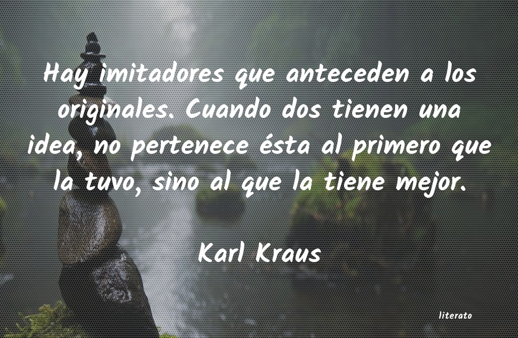 Frases de Karl Kraus