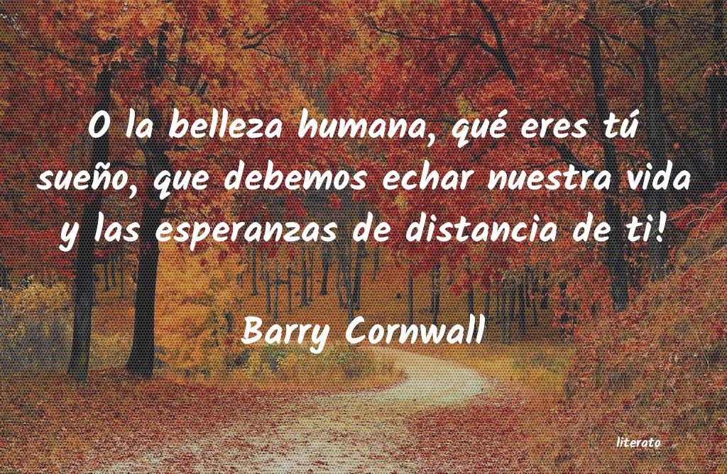Frases de Barry Cornwall