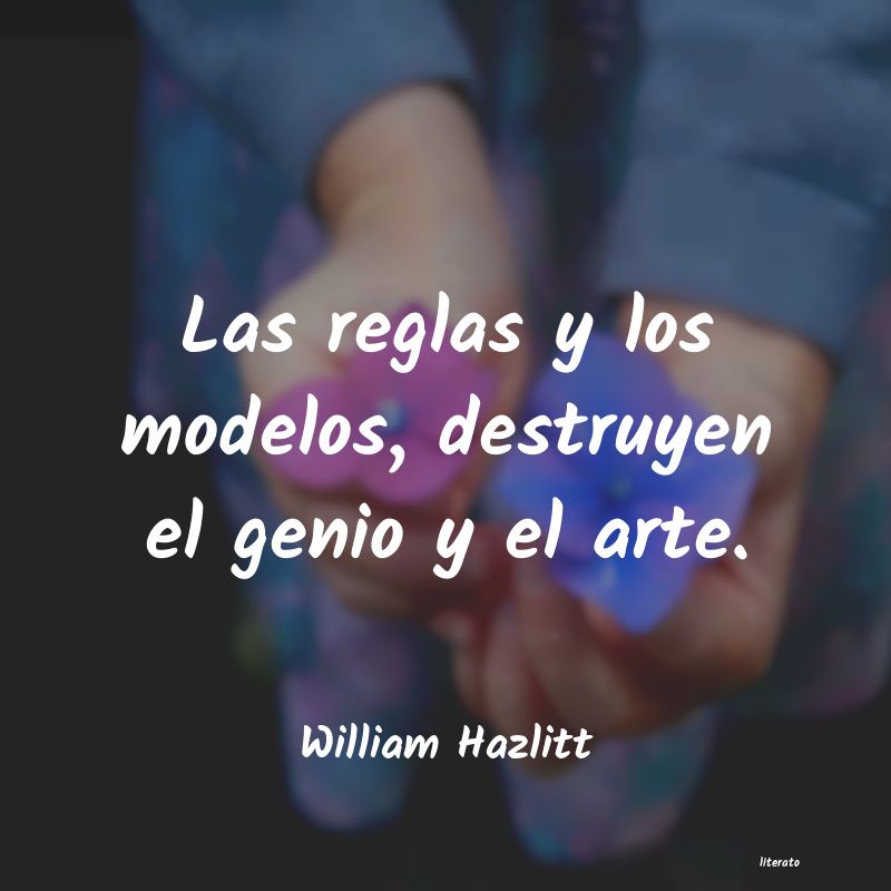 Frases de William Hazlitt