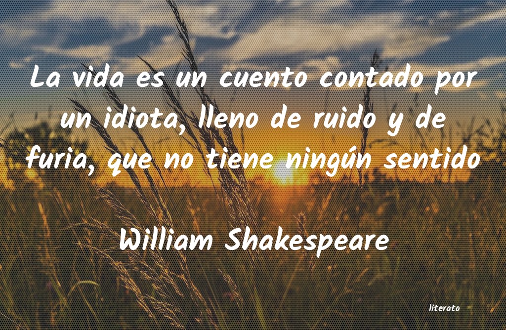 frases de William Shakespeare