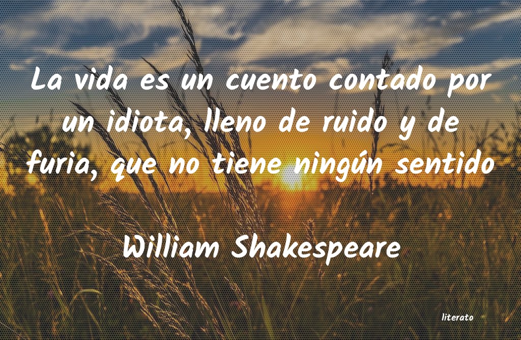 Frases de William Shakespeare