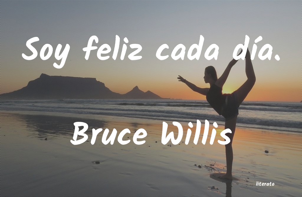 frases de Bruce Willis