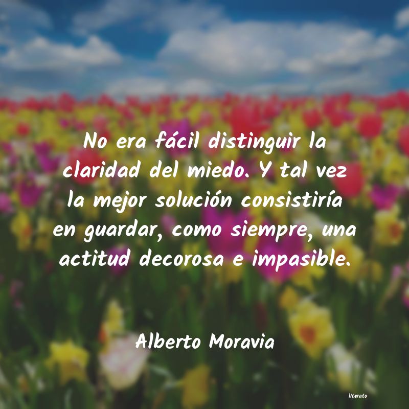 Frases de Alberto Moravia