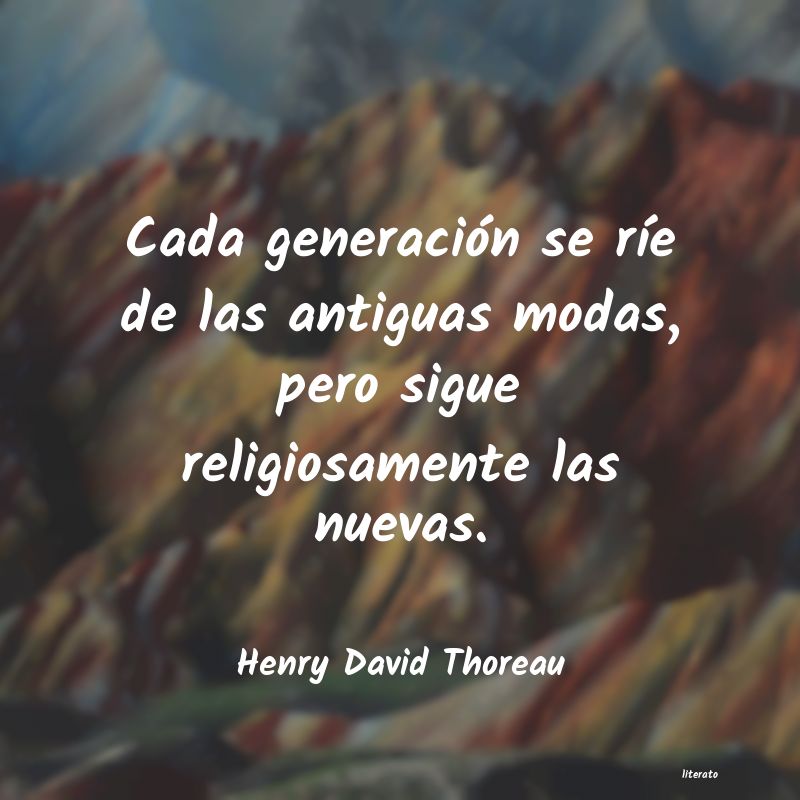 frases de Henry David Thoreau