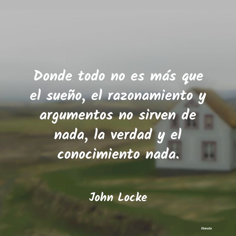 Frases de John Locke