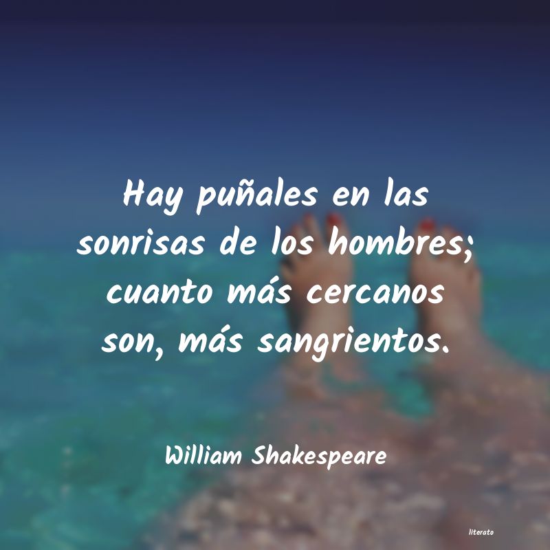 frases de William Shakespeare