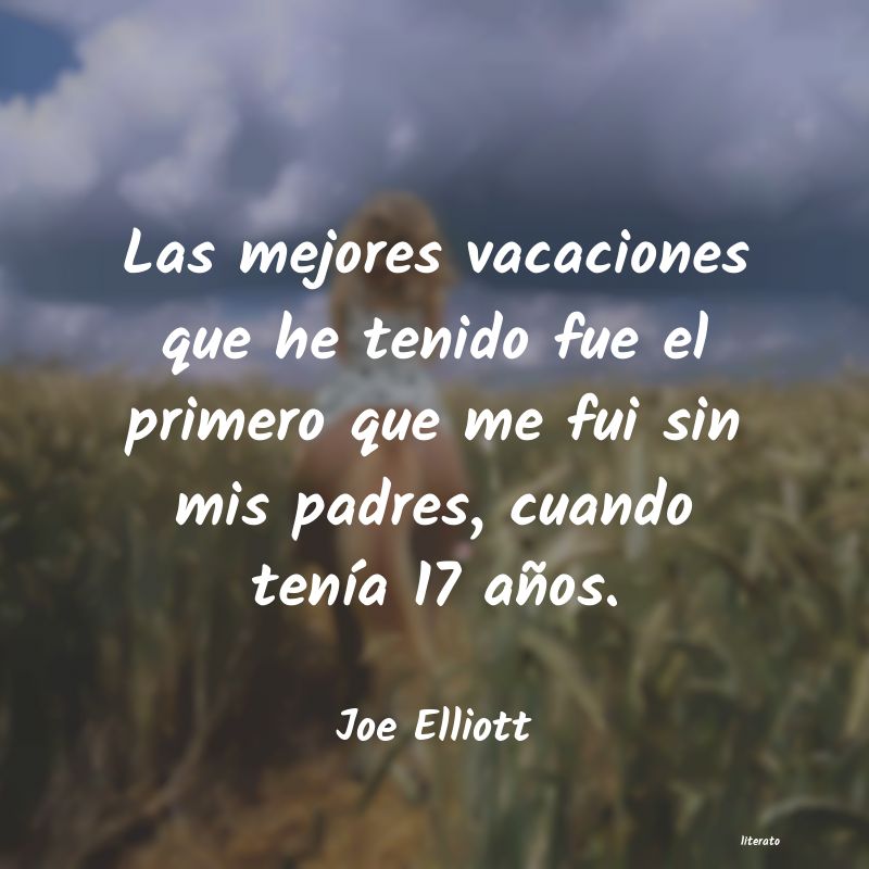 Frases de Joe Elliott