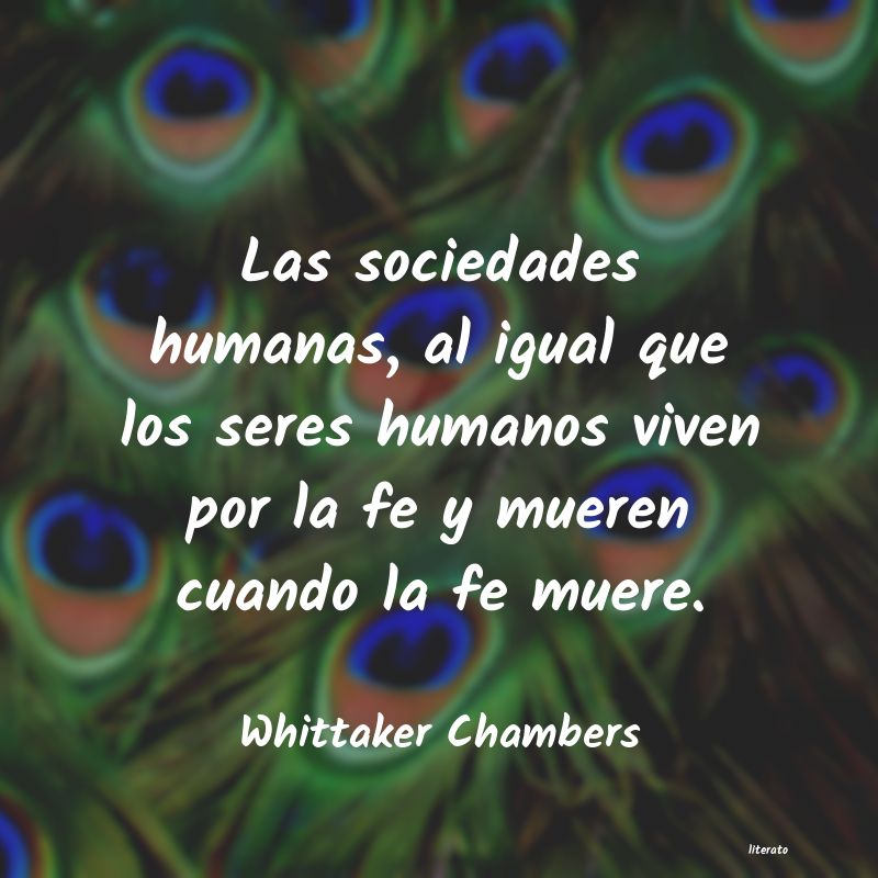 frases de Whittaker Chambers