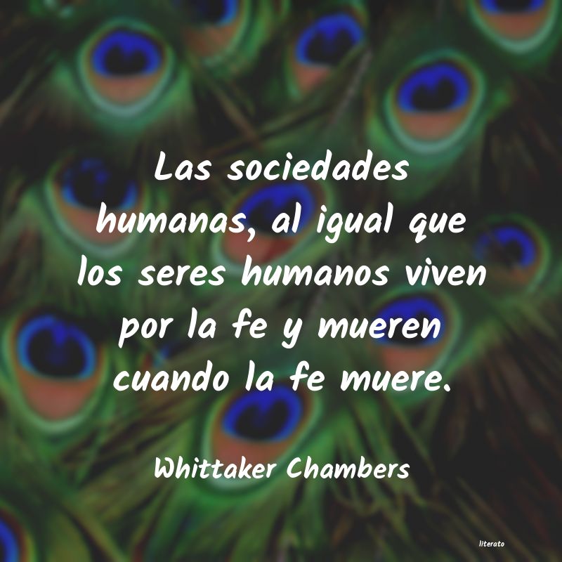 Frases de Whittaker Chambers