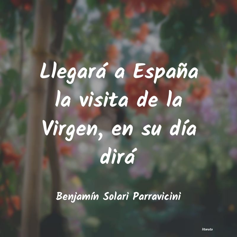 Frases de Benjamín Solari Parravicini