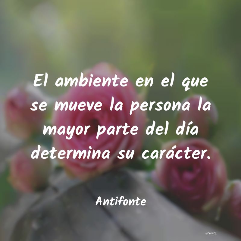 Frases de Antifonte