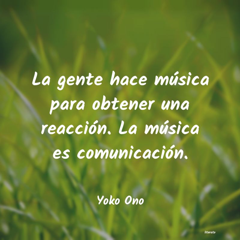 Frases de Yoko Ono