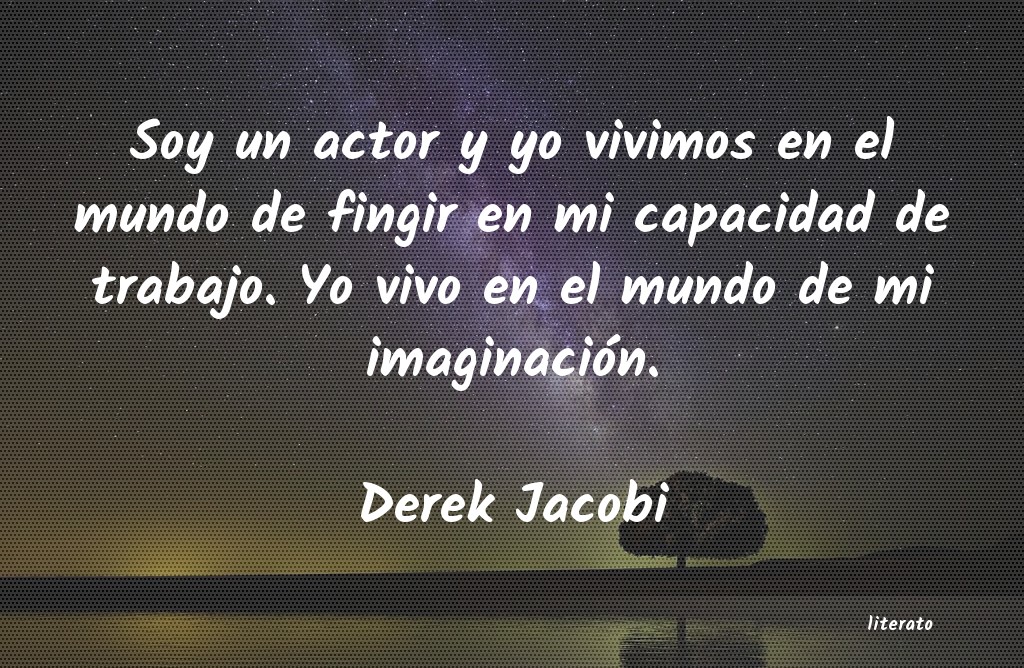 Frases de Derek Jacobi