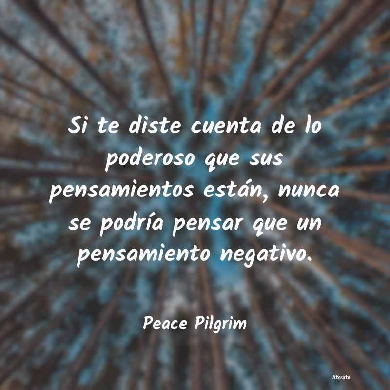 frases de Peace Pilgrim