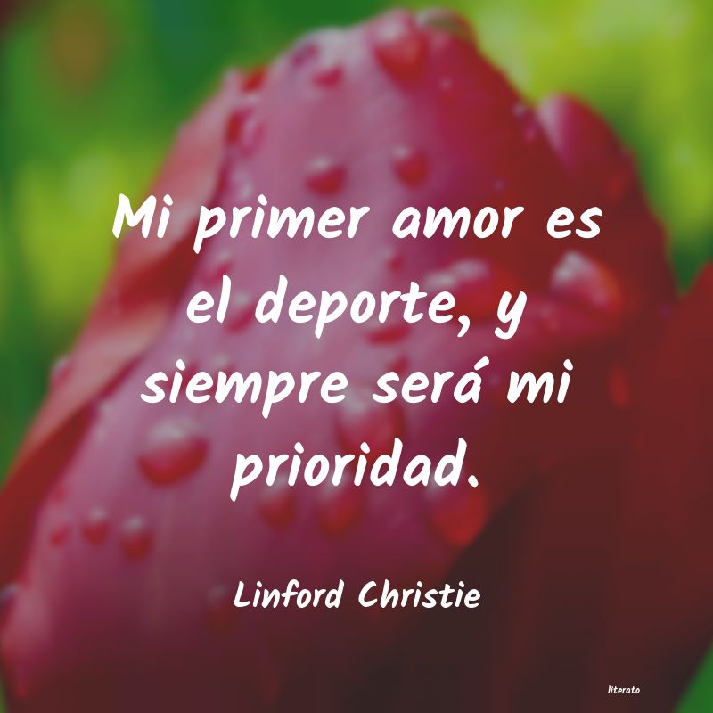 Frases de Linford Christie