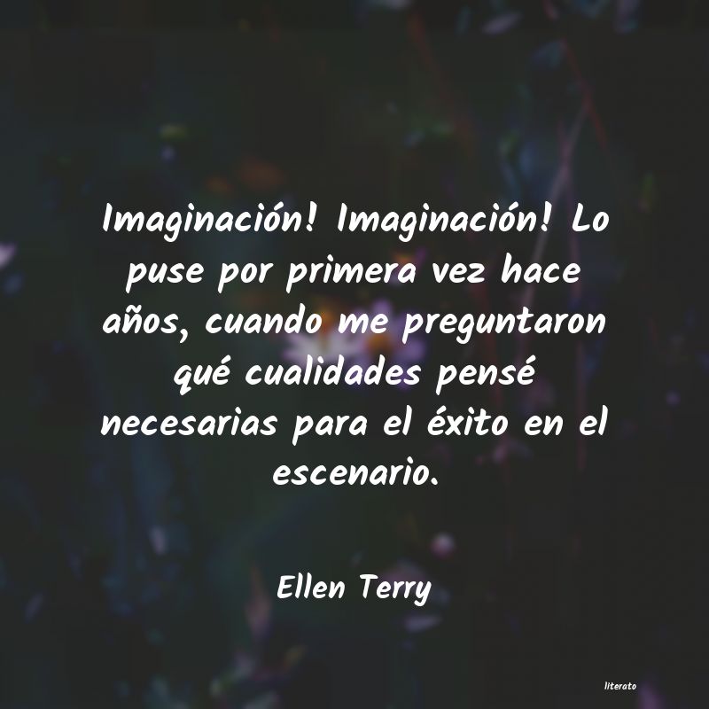 Frases de Ellen Terry