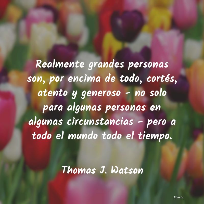 Frases de Thomas J. Watson