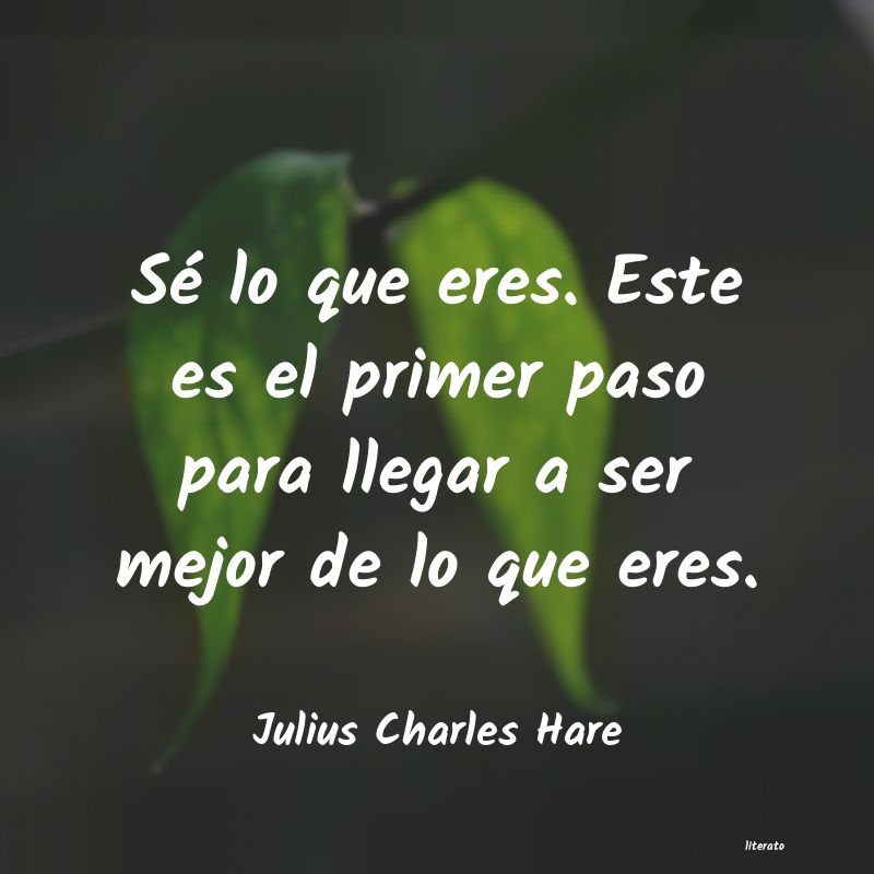 Frases de Julius Charles Hare