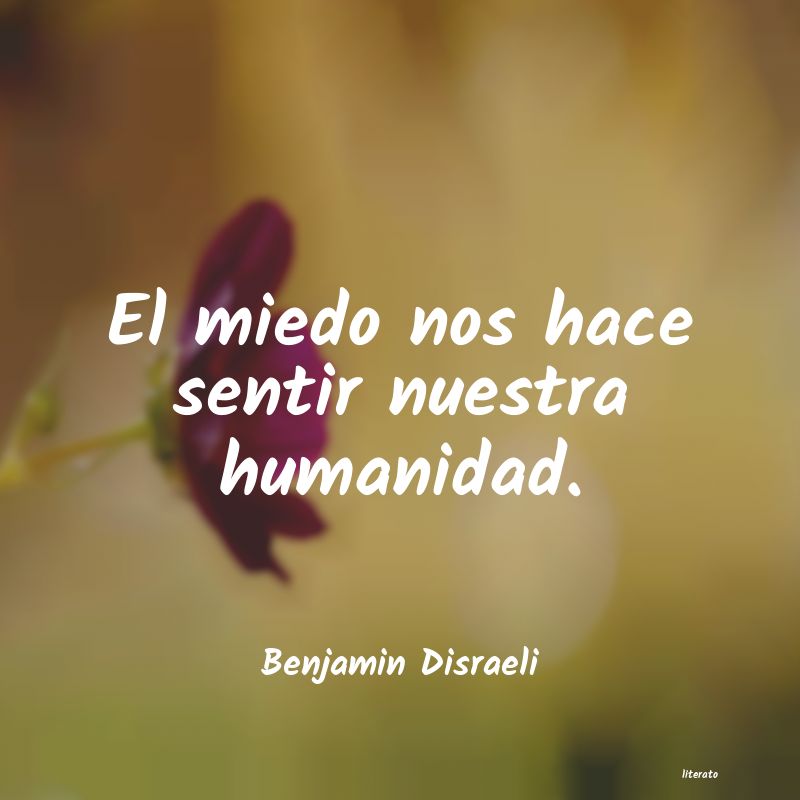 frases de Benjamin Disraeli