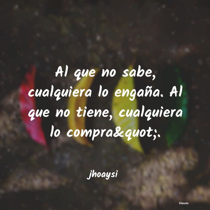 Frases de jhoaysi