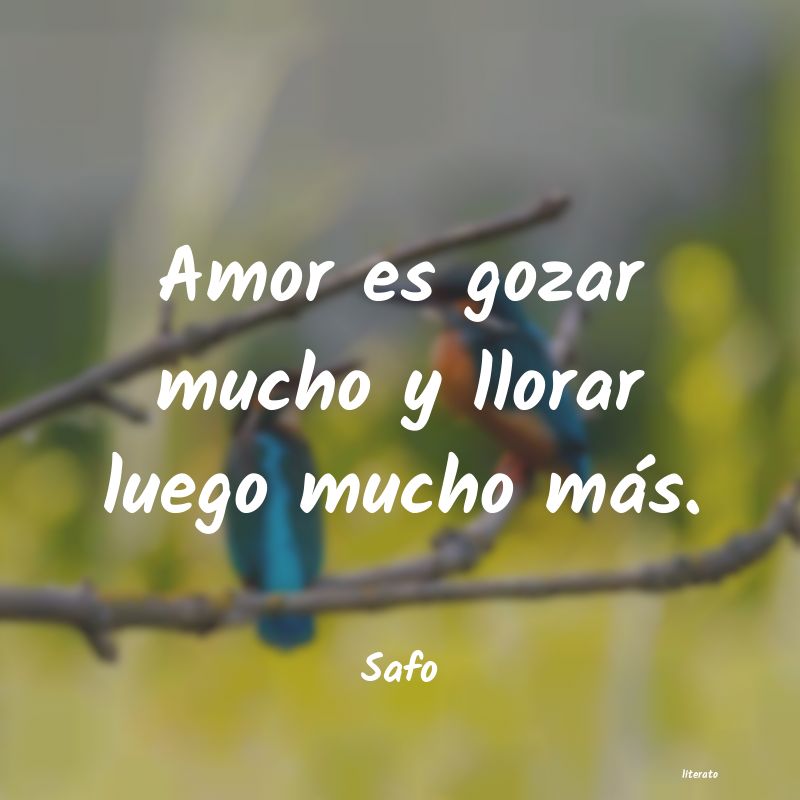 frases de Safo