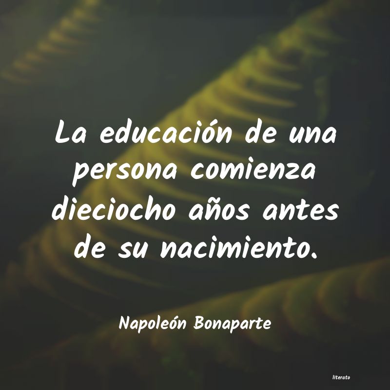 frases de Napoleón Bonaparte