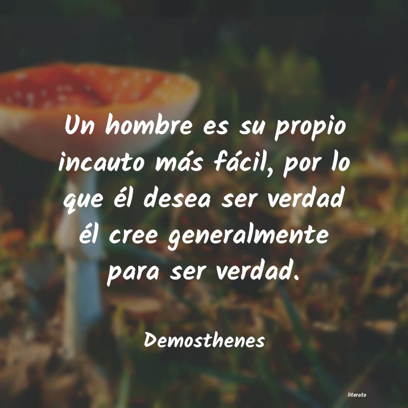 Frases de Demosthenes