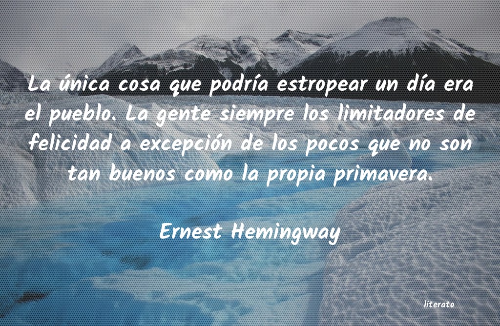 frases de Ernest Hemingway