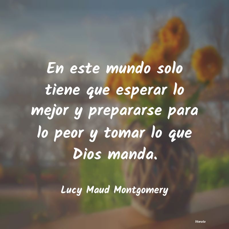 frases de Lucy Maud Montgomery