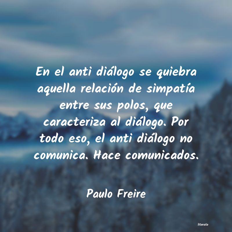 Frases de Paulo Freire