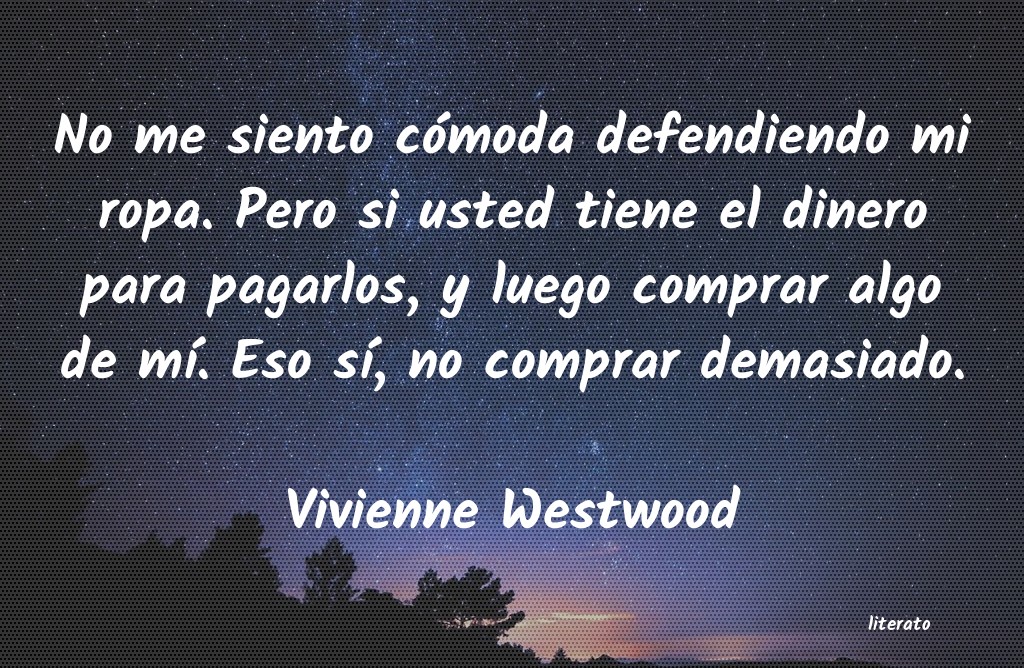 frases de Vivienne Westwood