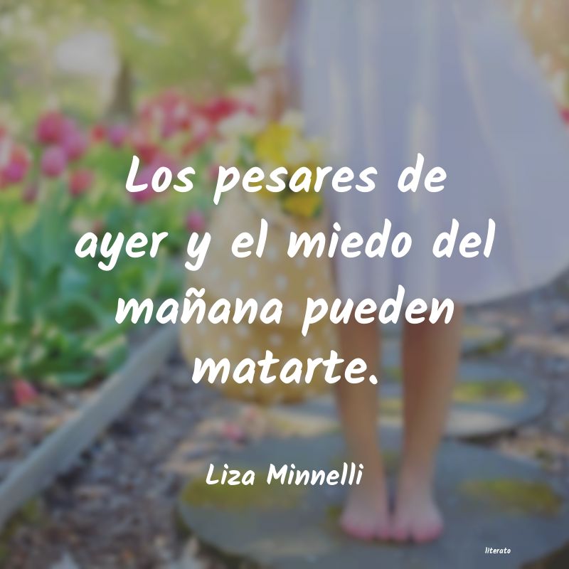 Frases de Liza Minnelli