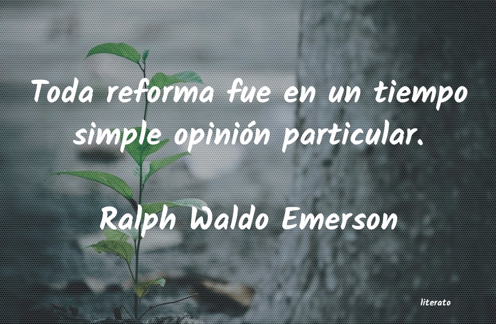 frases de Ralph Waldo Emerson