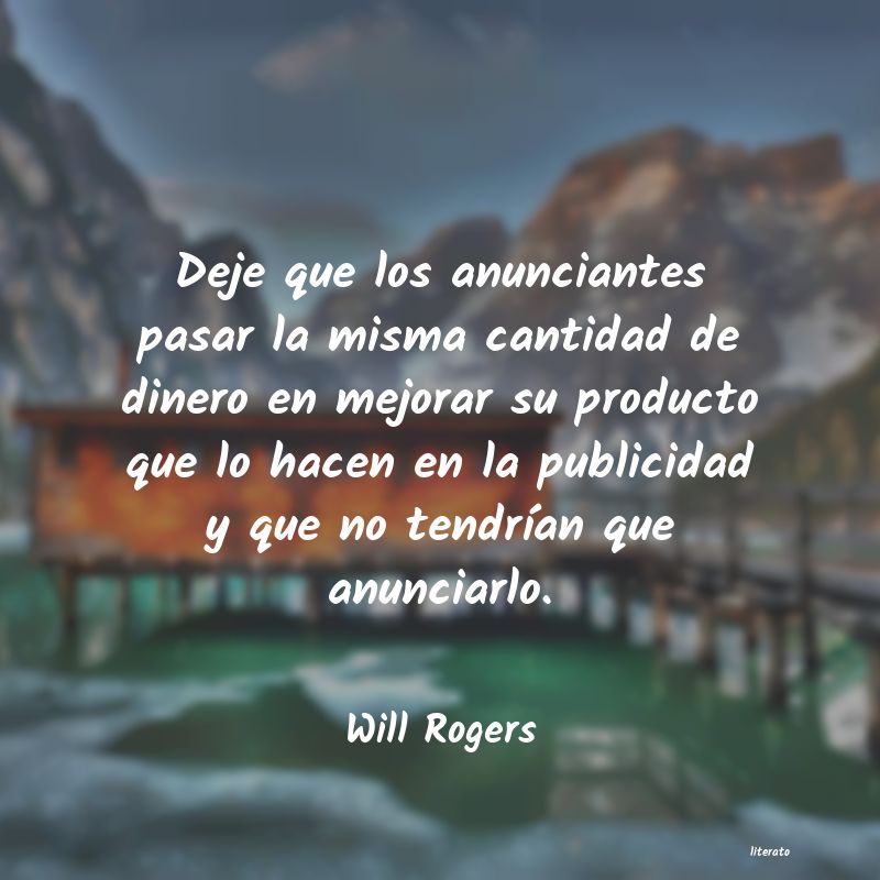 Frases de Will Rogers