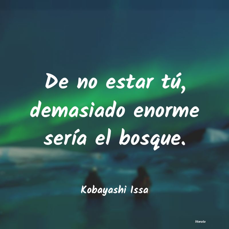 Frases de Kobayashi Issa