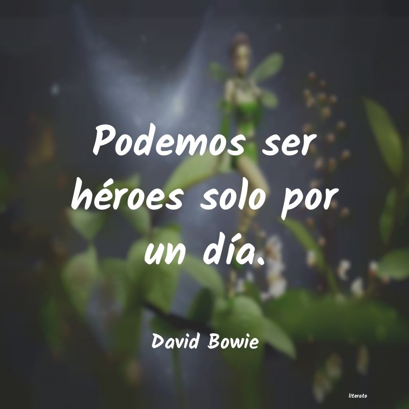 Frases de David Bowie