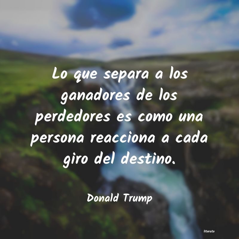 Frases de Donald Trump