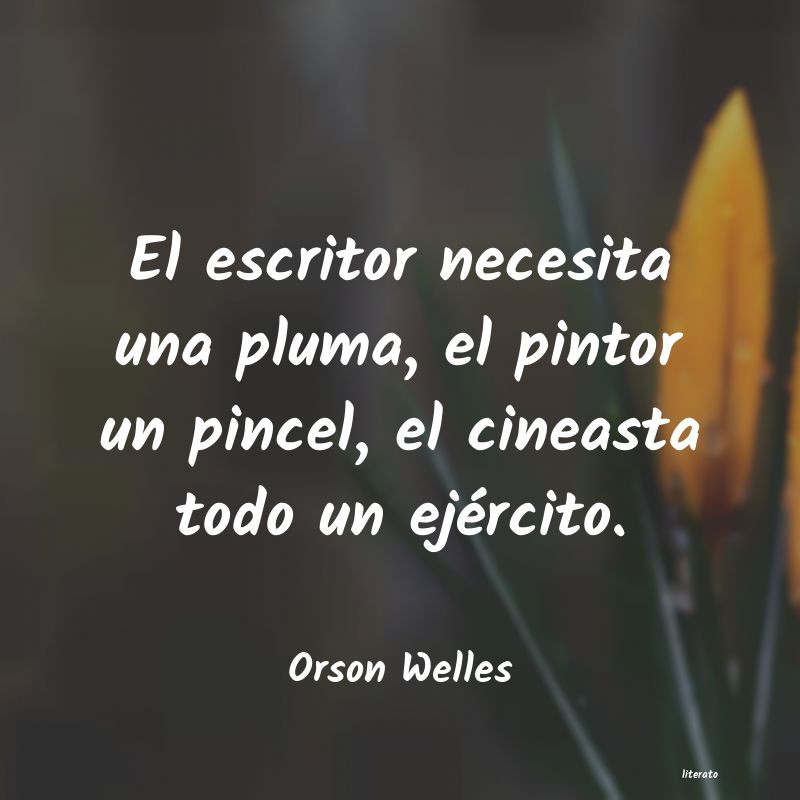 frases de Orson Welles