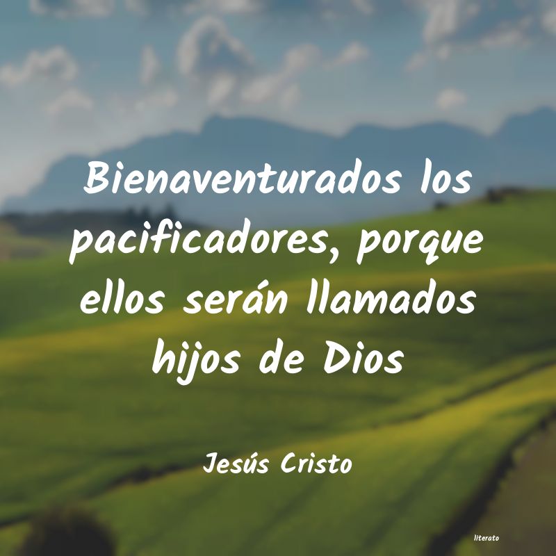 Frases de Jesús Cristo