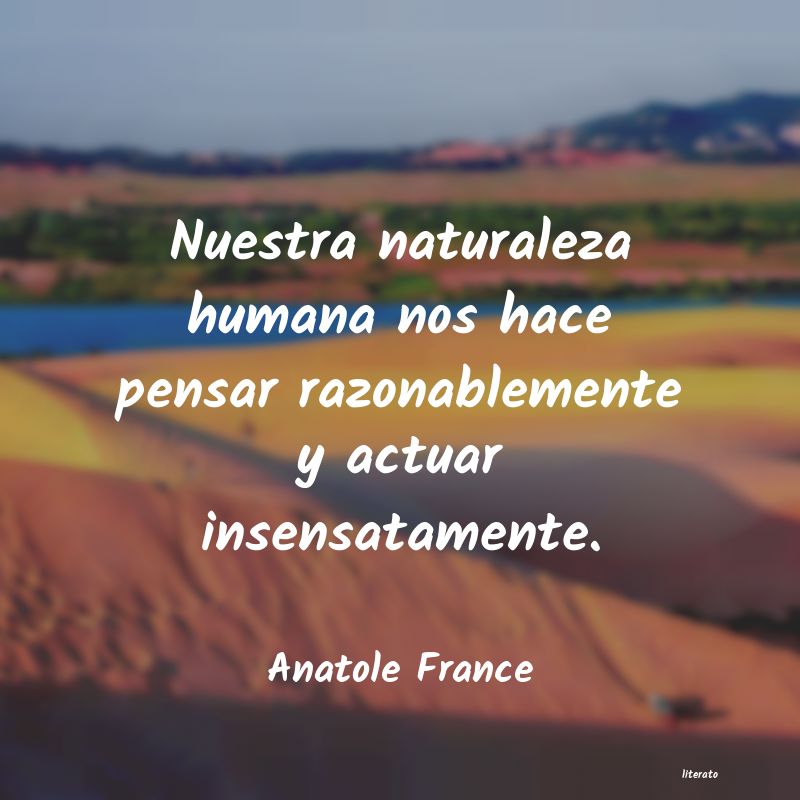 Frases de Anatole France