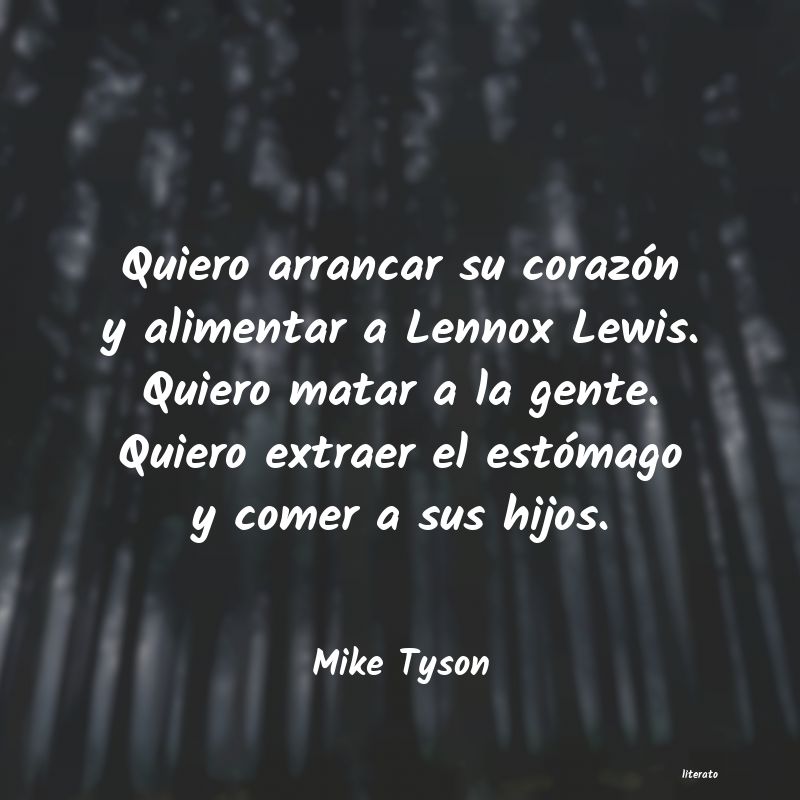 Frases de Mike Tyson