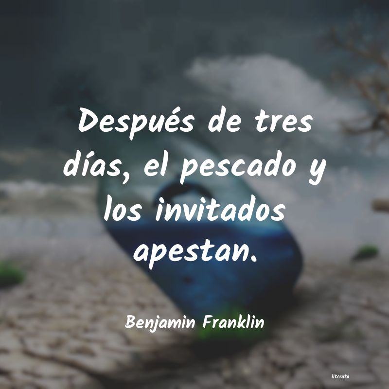 Frases de Benjamin Franklin