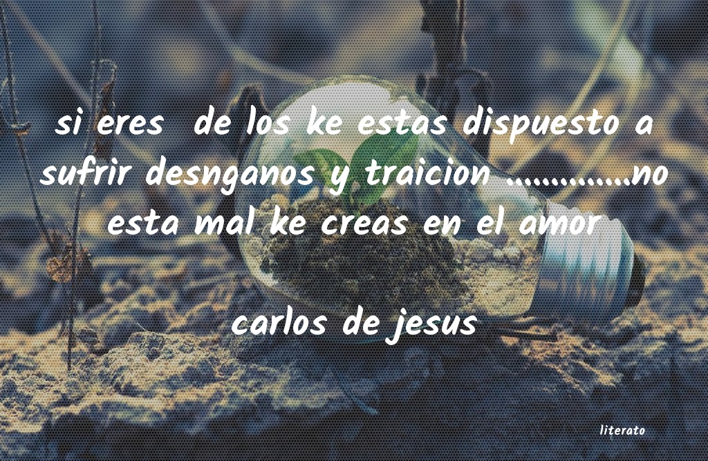 Frases de carlos de jesus