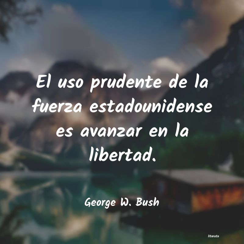 frases de George W. Bush